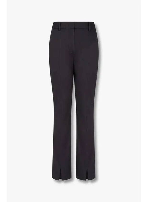 30 9 29 Women s Mini Slit Stretch Chino Pants Black - PAUL SMITH - BALAAN 1