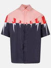 Lightning Bolt Short Sleeve Shirt - NEIL BARRETT - BALAAN 2