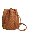 Pom Pom Double Jump Bucket Bag Tan - DRAGON DIFFUSION - BALAAN.