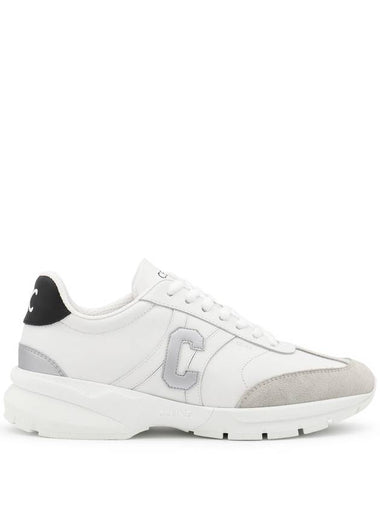 Runner CR-02 Low Top Sneakers Grey White - CELINE - BALAAN 1