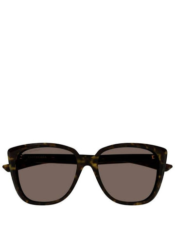 Eyewear Square Plastic Sunglasses Havana - BALENCIAGA - BALAAN 1