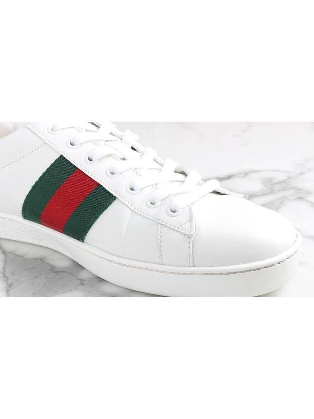 Bee embroidery ace sneakers 9 5 285 - GUCCI - BALAAN 6