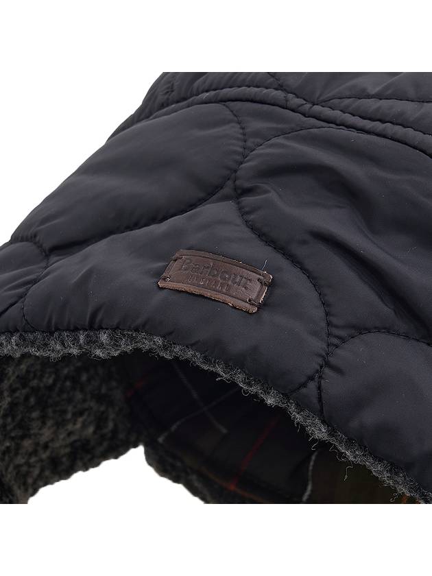 Sandbay Quilted Trapper Hat Black - BARBOUR - BALAAN 10