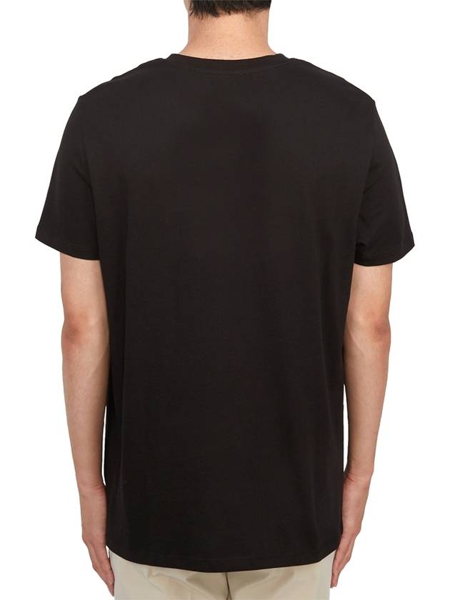 VPC Logo Organic Cotton Short Sleeve T-Shirt Black - A.P.C. - BALAAN 6