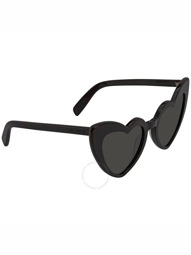 Saint Laurent Grey Heart Ladies Sunglasses SL 181 LOULOU 001 54 - SAINT LAURENT - BALAAN 3