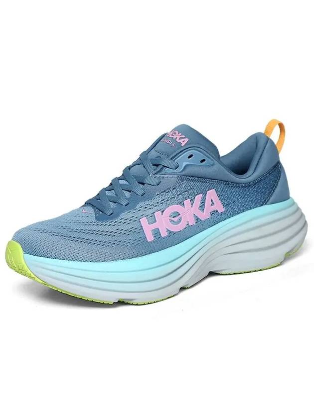 Hoka Women's Running Shoes Bondi8 Shadow 1127952 SSK - HOKA ONE ONE - BALAAN 5