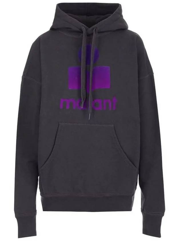 Miley Logo Hoodie Faded Night - ISABEL MARANT - BALAAN 3