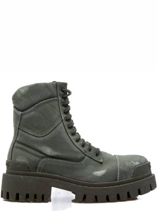 canvas combat ankle boots - BALENCIAGA - BALAAN 2