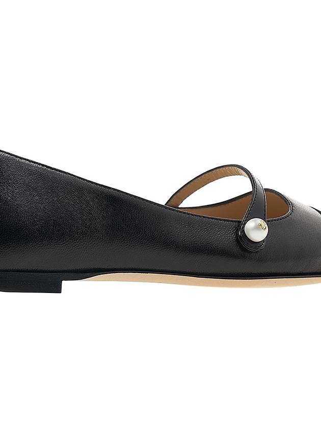 Women s Elisa Flat Shoes PTZ BLACK - JIMMY CHOO - BALAAN 10