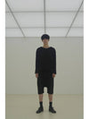 Sailor collar knit Black - BLEAK BAKE - BALAAN 1