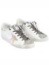 Platinum Glitter Toe Leather Low Top Sneakers White - GOLDEN GOOSE - BALAAN 2