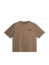 Cameron Loose Short Sleeve T-Shirt Walnut - J.LINDEBERG - BALAAN 2