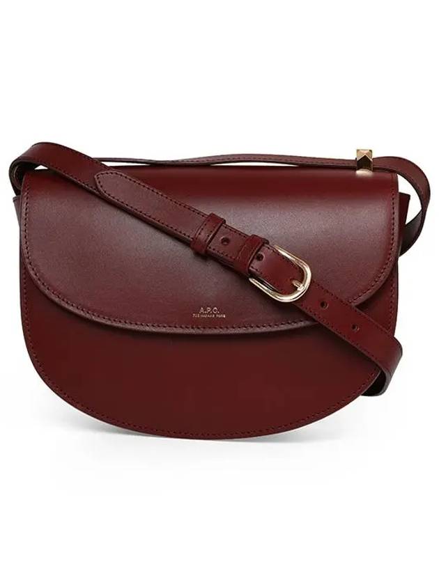 Geneve Shoulder Bag Burgundy - A.P.C. - BALAAN 3