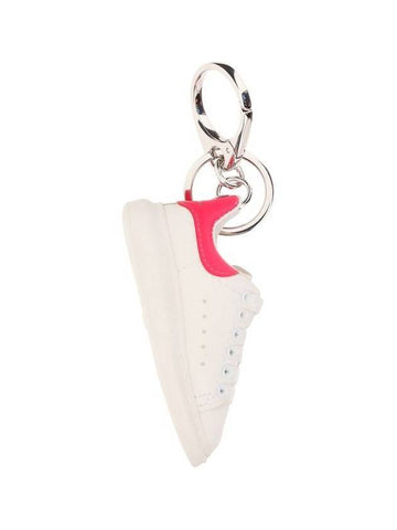 sneakers key holder white - ALEXANDER MCQUEEN - BALAAN.