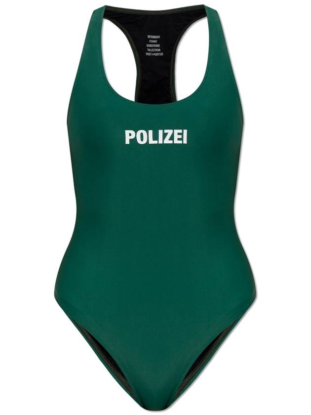 VETEMENTS One-piece Swimsuit, Women's, Green - VETEMENTS - BALAAN 1