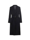 Belt Wool Gabardine Single Coat Black - AMI - BALAAN 2