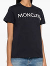 Embossed Logo Women s Cotton Short Sleeve T Shirt 8C00006 829HP - MONCLER - BALAAN 2