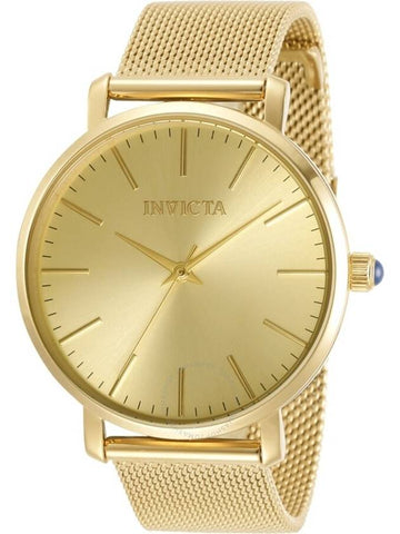 Invicta Angel Quartz Gold Dial Ladies Watch 31071 - INVICTA - BALAAN 1