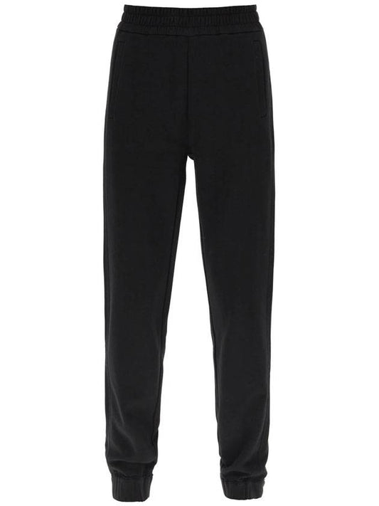 Logo Patch Track Pants Black - MONCLER - BALAAN 1