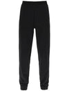 Logo Patch Track Pants Black - MONCLER - BALAAN 1