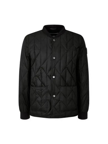 IDRIS Men s Quilted Down Jacket Black - NOBIS - BALAAN 1