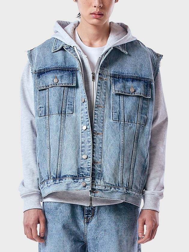 PLG Prime Denim Vest Blue - PHILOGRAM - BALAAN 1