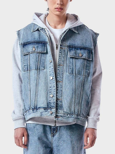 PLG Prime Denim Vest Blue - PHILOGRAM - BALAAN 1