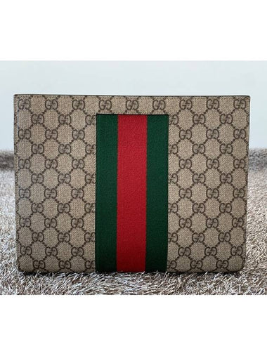 GG Supreme Web Clutch - GUCCI - BALAAN 1