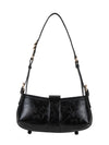 Women's Shoulder Bag DOUBLE B BLACK - PLAYNOMORE - BALAAN 4