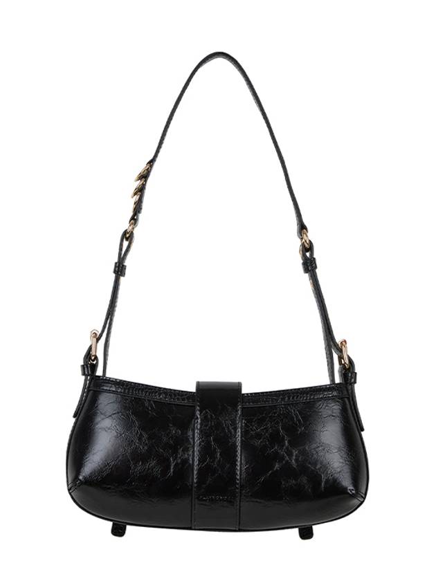 Women's Shoulder Bag DOUBLE B BLACK - PLAYNOMORE - BALAAN 4