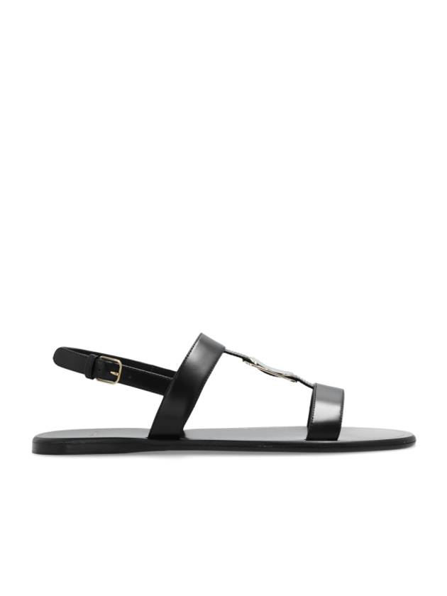 Capri Leather Nappa Sandals Black - SALVATORE FERRAGAMO - BALAAN 2