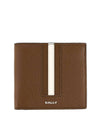 Ribon Bifold Half Wallet Brown - BALLY - BALAAN 1