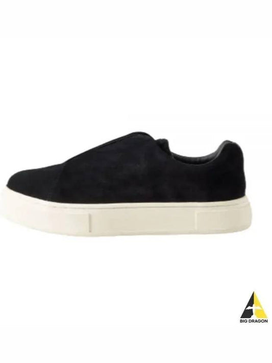 Eytys Doja Suede Slip on Sneakers Black F001002 - EYTYS - BALAAN 1