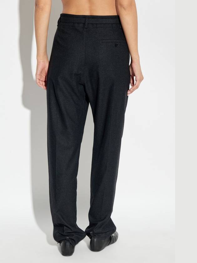 Lemaire Trousers With Cashmere Finish, Women's, Black - LEMAIRE - BALAAN 4