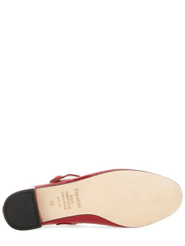 Women's Rose Mary Jane Middle Pumps Red - REPETTO - BALAAN 7