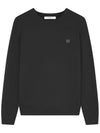 Fox Head Patch Regular Knit Top Black - MAISON KITSUNE - BALAAN 1