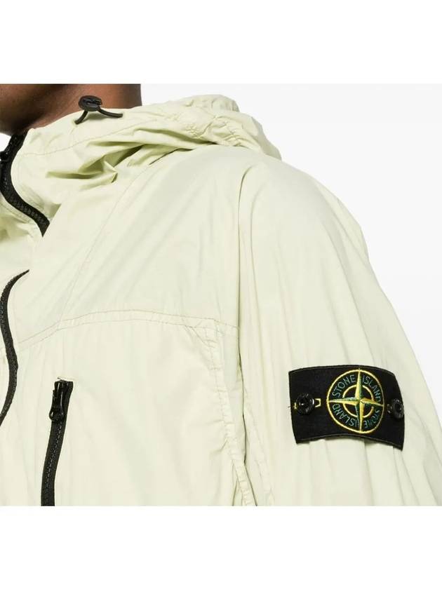 Skin Touch Nylon TC Hooded Jacket Green - STONE ISLAND - BALAAN 6