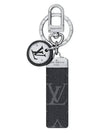 Neo LV Club Bag Charm Key Holder Black - LOUIS VUITTON - BALAAN 1