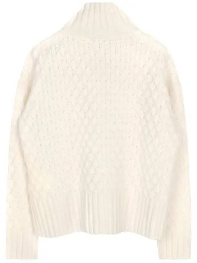 23FW Ivory Valdese Wool Cashmere Sweater VALDESE 003 - MAX MARA - BALAAN 2