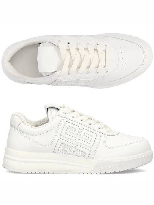 G4 Leather Low Top Sneakers White - GIVENCHY - BALAAN 2