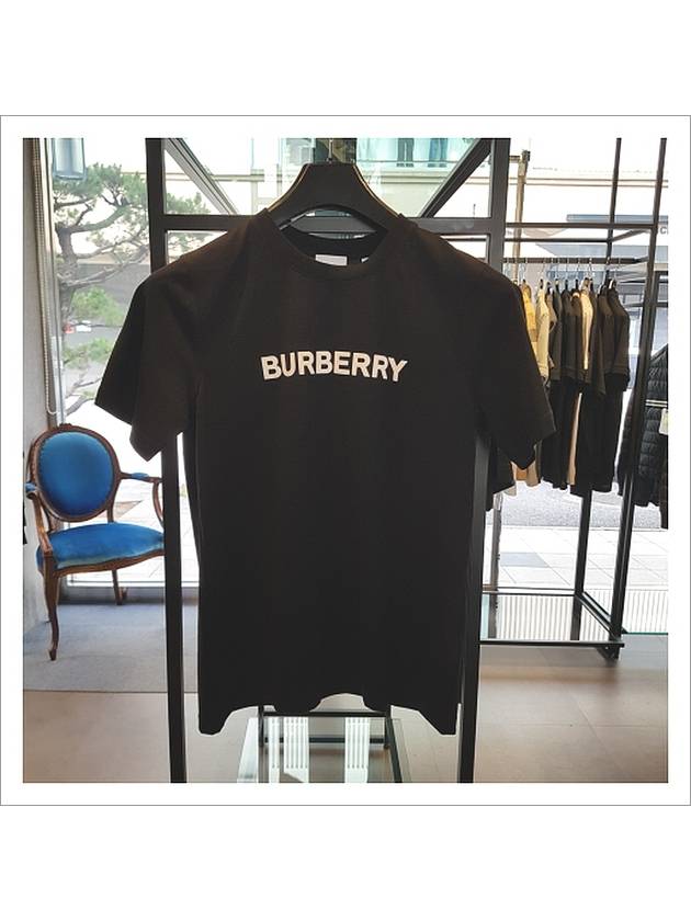 logo short sleeve t-shirt black - BURBERRY - BALAAN 2