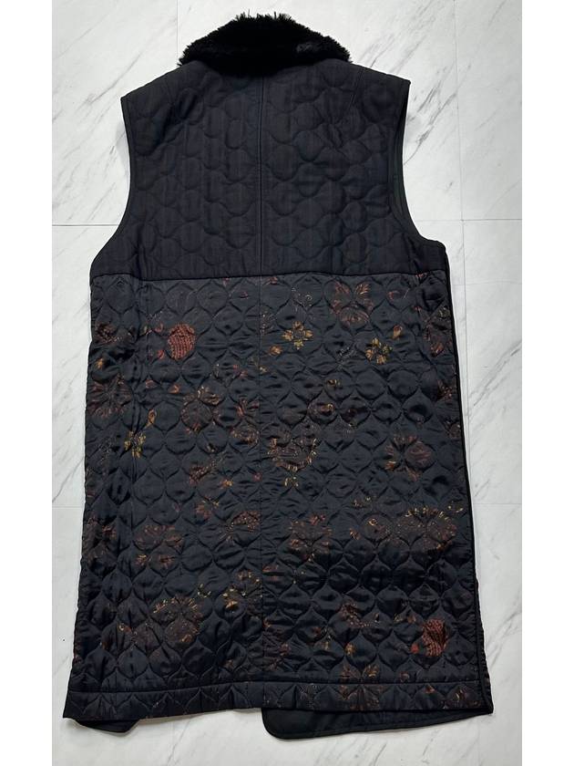 Dries Van Noten flower pattern quilted vest 105 - DRIES VAN NOTEN - BALAAN 4