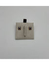 Mini Pop H Earrings Gold Bleu Saphir - HERMES - BALAAN 11