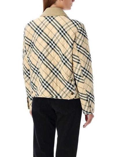 QUILTED JACKET CHECK - BURBERRY - BALAAN 2