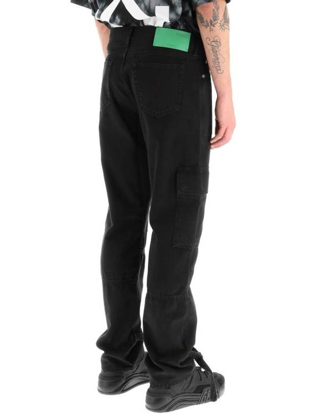 Pantalone Straight Pants Black - OFF WHITE - BALAAN 4