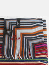 Spectrum Stripe Muffler Burgundy - PAUL SMITH - BALAAN 6