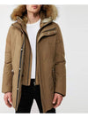 Edward Natural Fur Hooded Down Parka Army - MACKAGE - BALAAN.