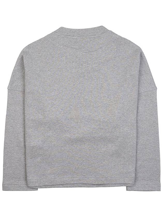 Temide Cotton Sweatshirt Grey - MAX MARA - BALAAN 3