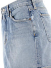 Women's Liv Denim Short H-Line Skirt Light Indigo - AGOLDE - BALAAN 5