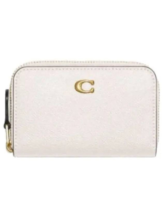 Small Zip Around Card Case Wallet - COACH - BALAAN 1